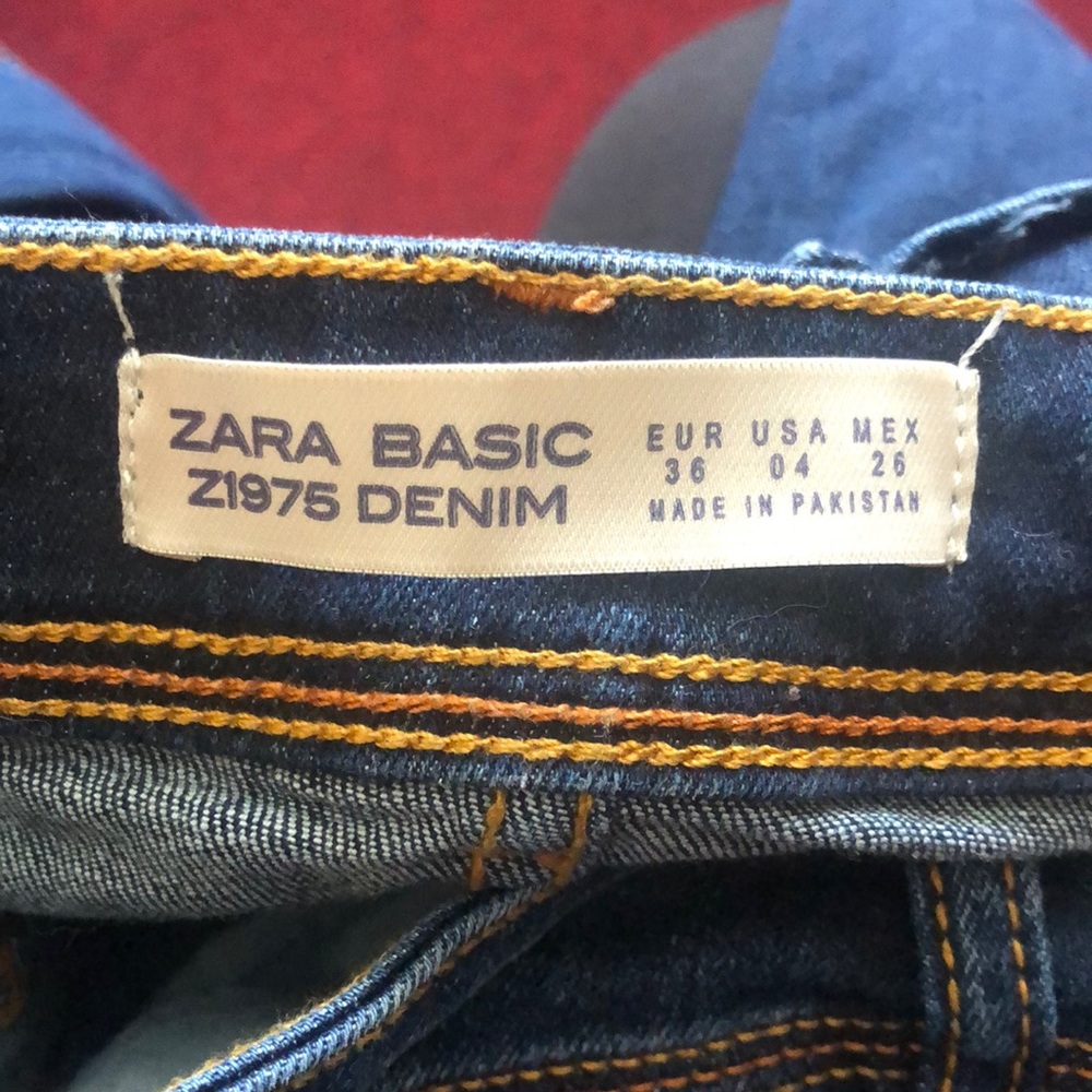 ZARA BASIC Z1976 DENIM jeans - Picture 6 of 6